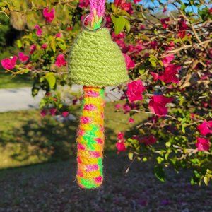 Forest shroomy necklace pouch